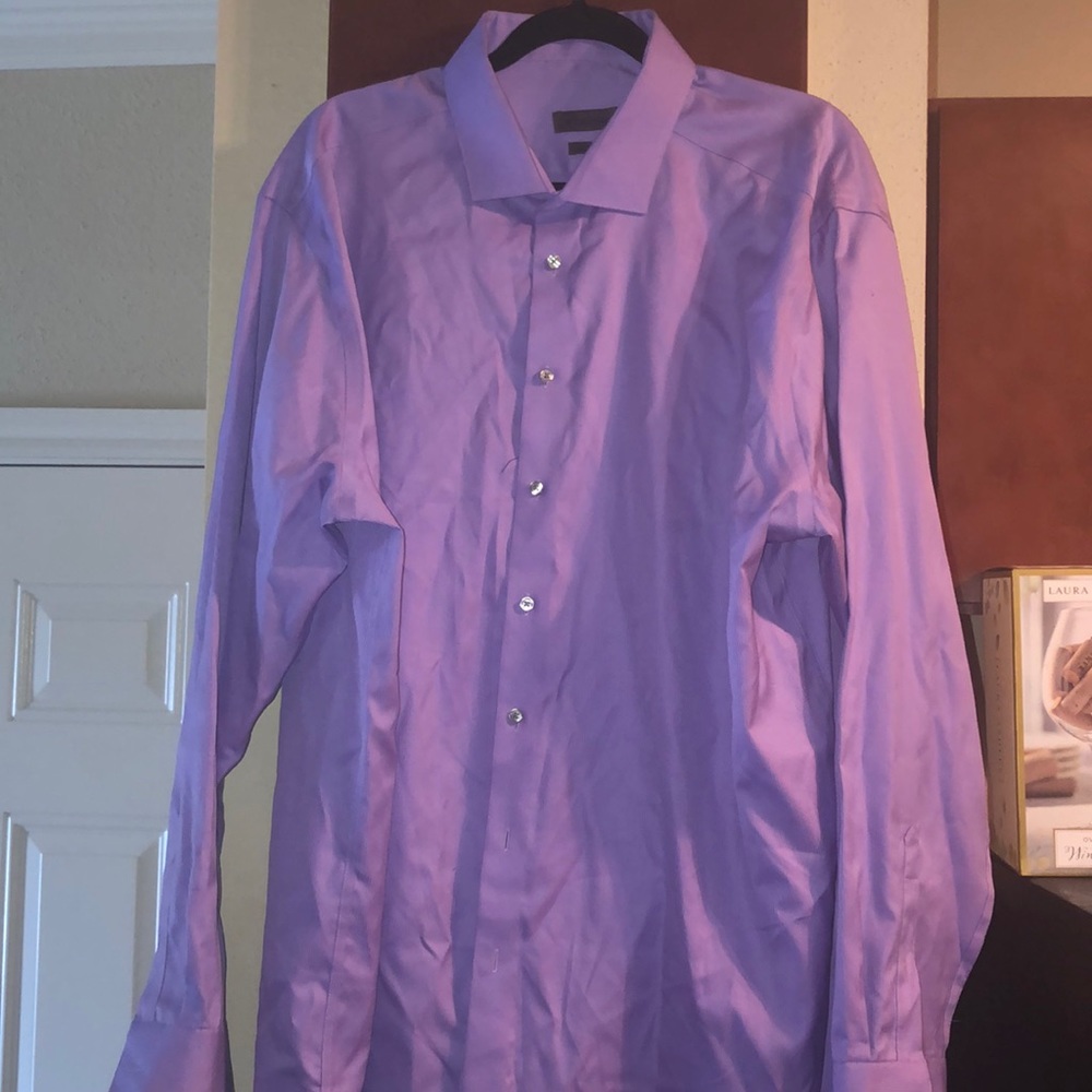 Purple Button Down Shirt